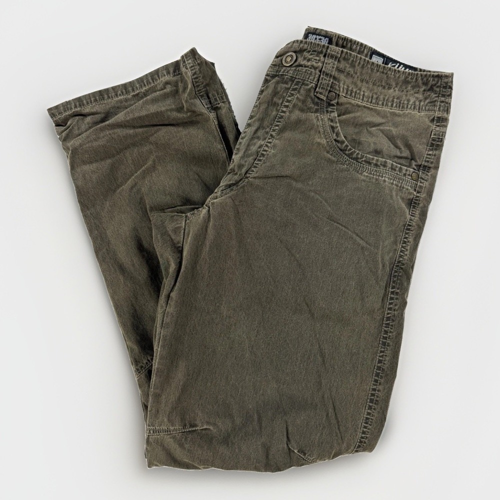 Kuhl Revolvr Pants Men's 30x30 Brown Hiking Outdoor Trail Cotton Stretch